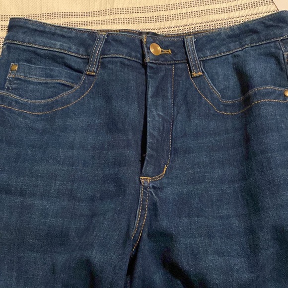 Anthropologie, MAEVE WIDE-LEG JEANS, Style No. 65287609, Sz28, Dark Wash - Picture 5 of 6